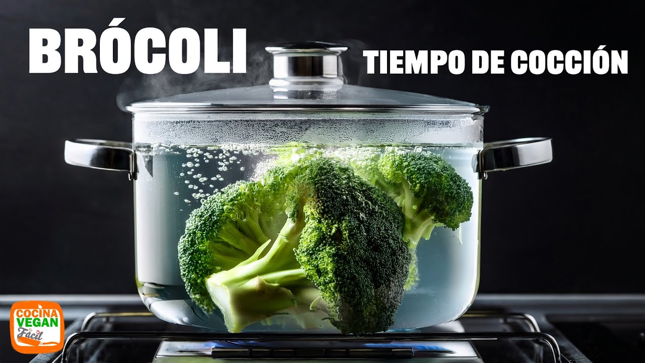 brócoli al vapor tiempo de cocción