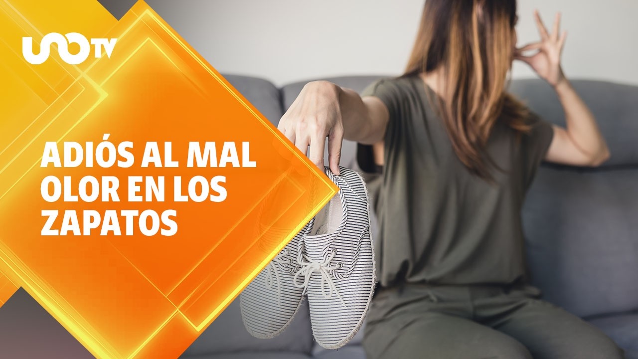 como quitar el mal olor delos zapatos
