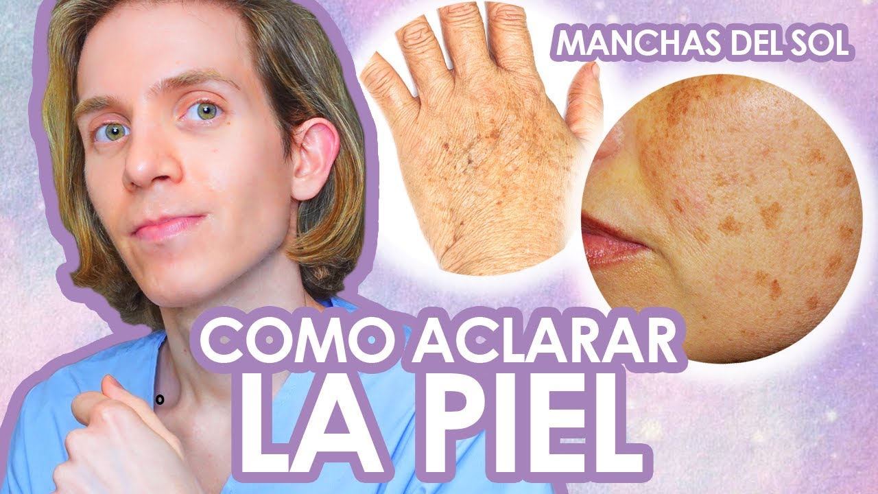como quitar las manchas del sol
