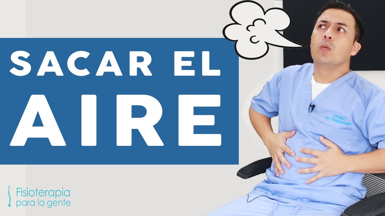 como sacar el aire del estomago