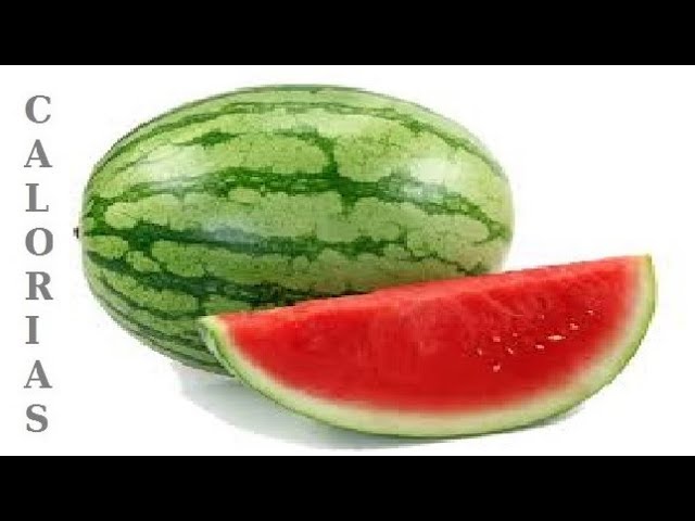 cuantas calorias tiene una rodaja de sandia