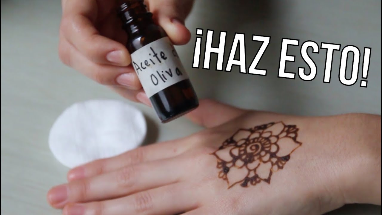 cuanto tiempo dejar la henna en la piel