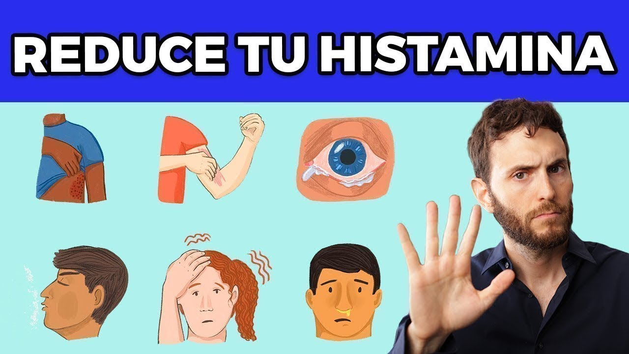 exceso de histamina en el cuerpo