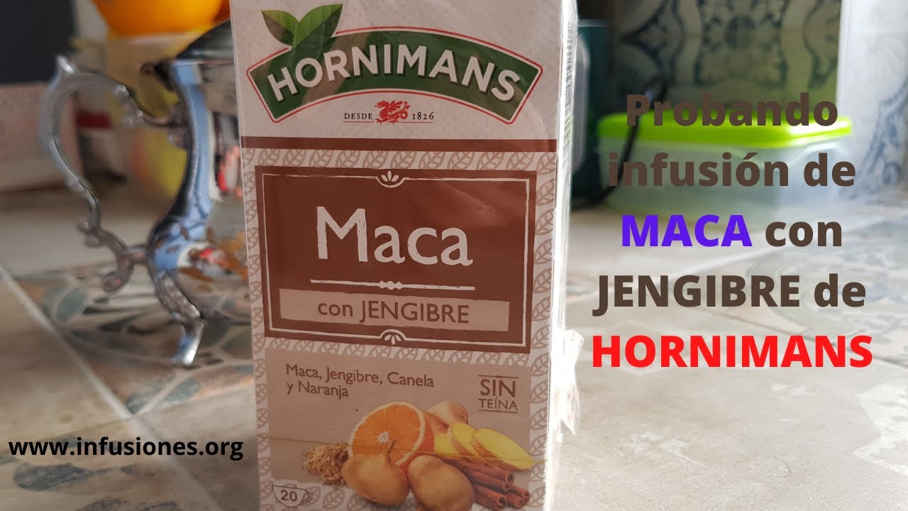 infusión de maca jengibre canela y naranja propiedades