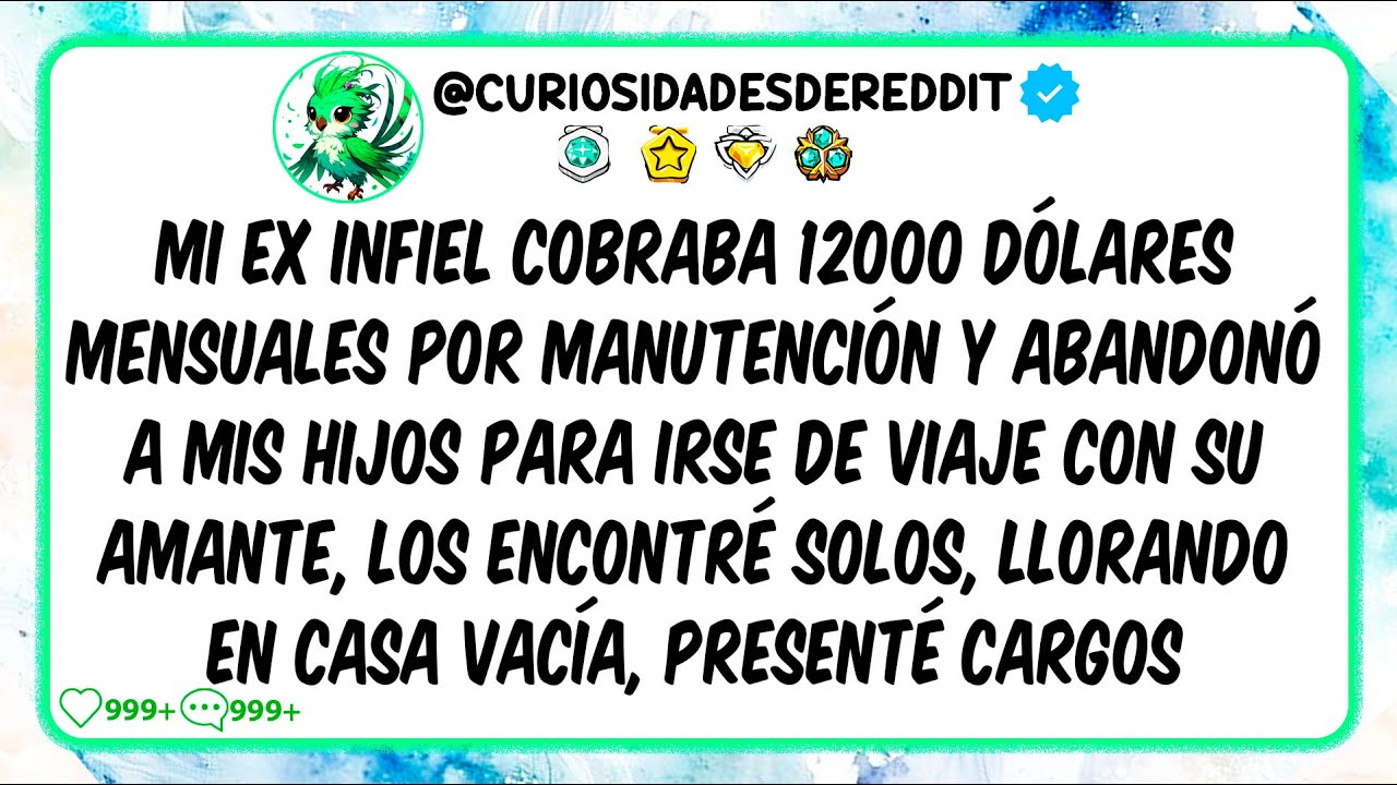 mi ex deja a mis hijos solos en casa