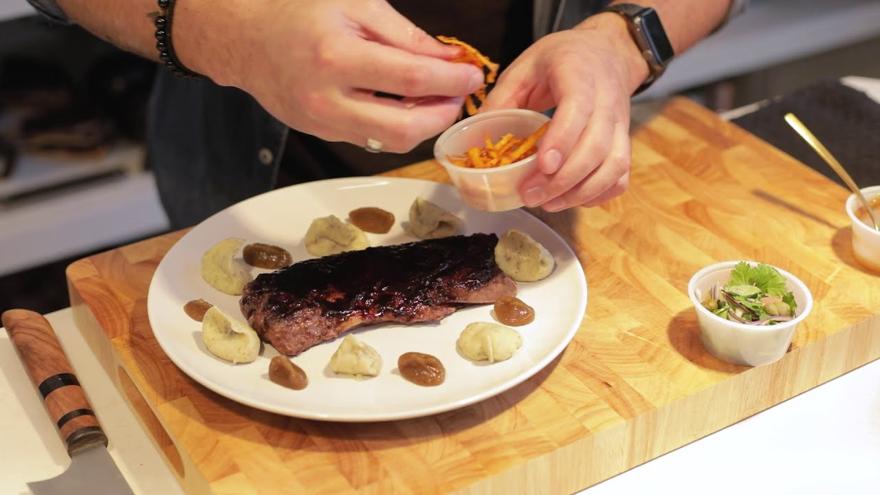 parpatana de atún a la brasa