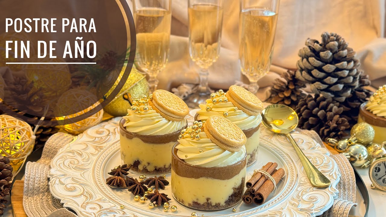 postre facil para fin de año