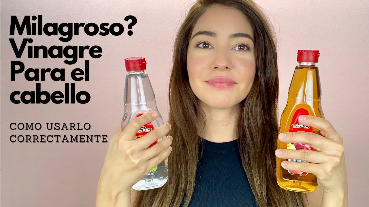 que hace el vinagre de manzana en el pelo