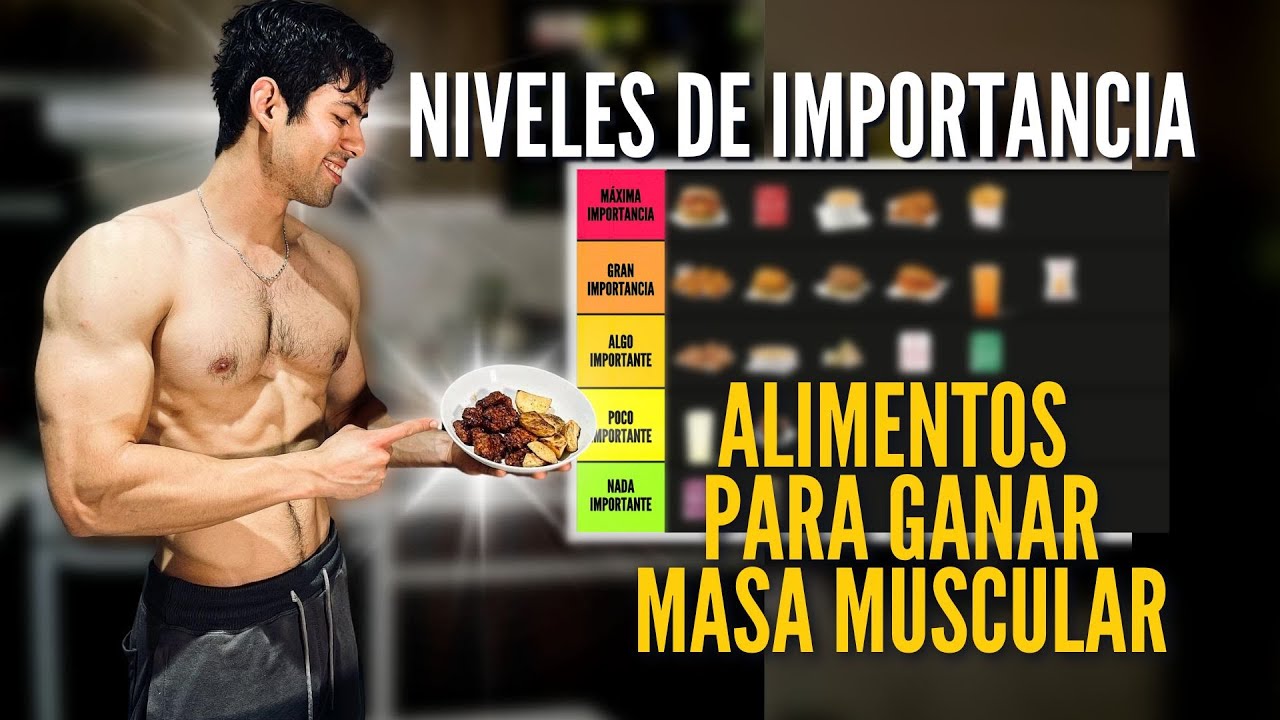 que merendar para ganar masa muscular
