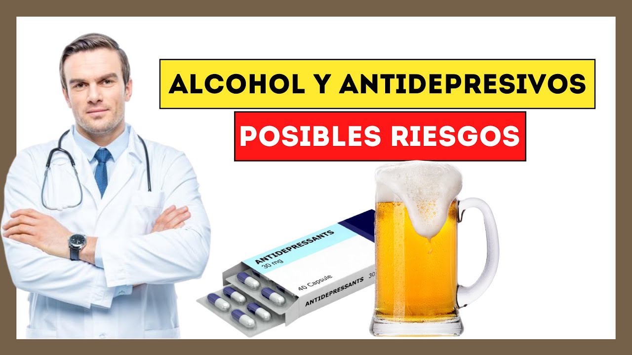 que pasa si mezclas antidepresivos con alcohol