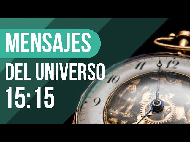 que significa ver 15 15 en el reloj