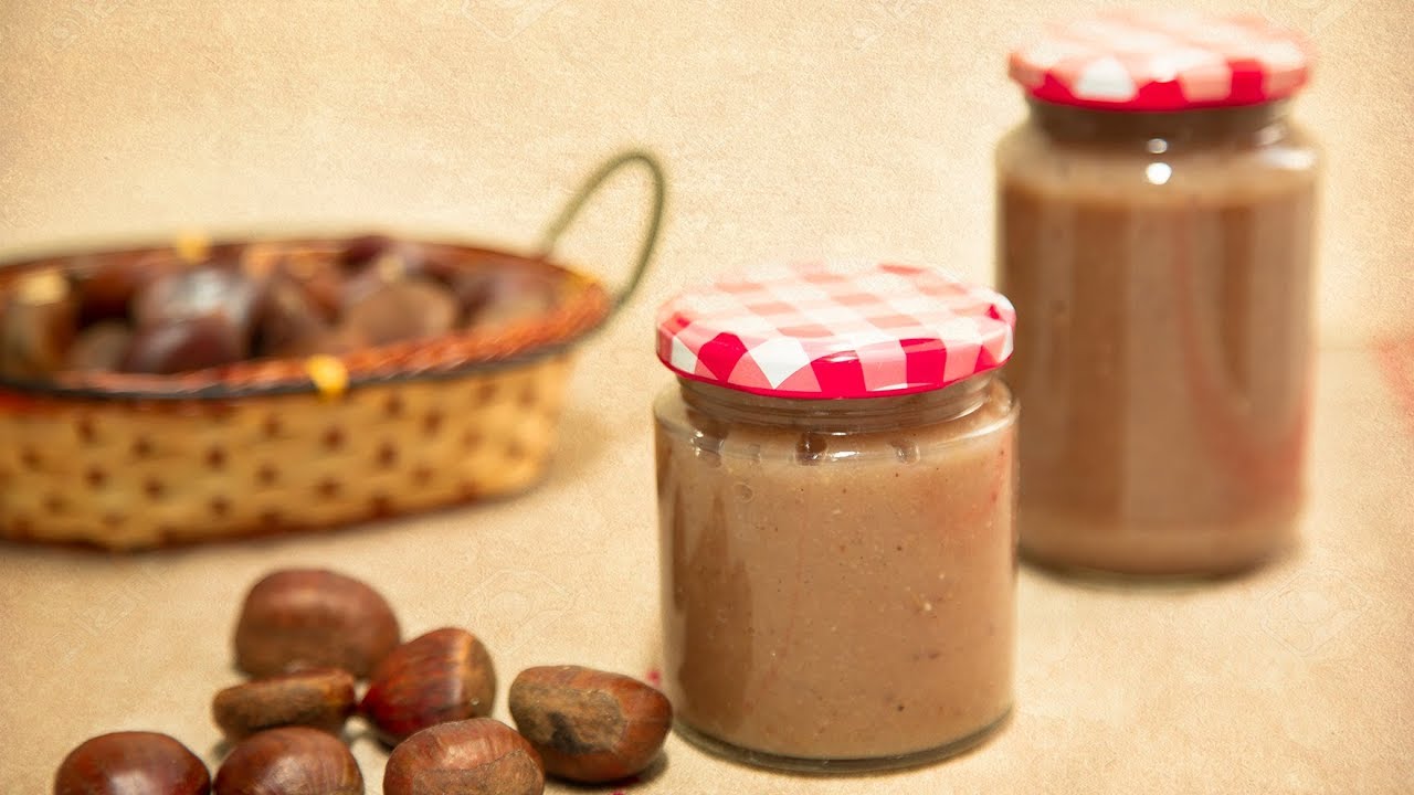 receta crema de castañas para carne