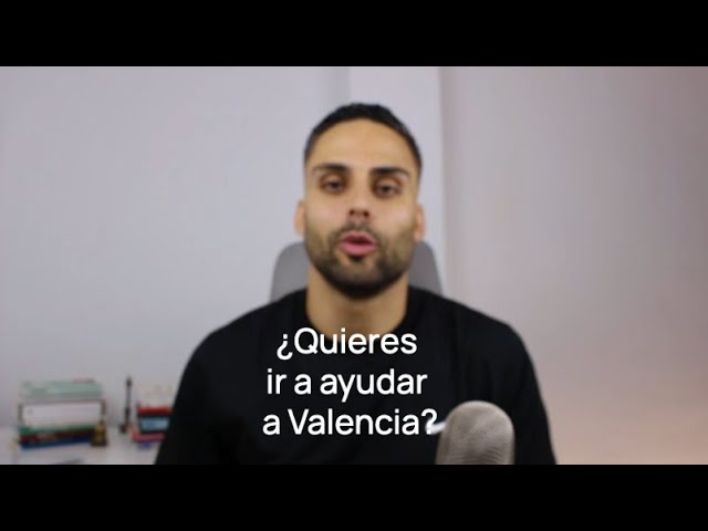 se puede ir a ayudar a valencia