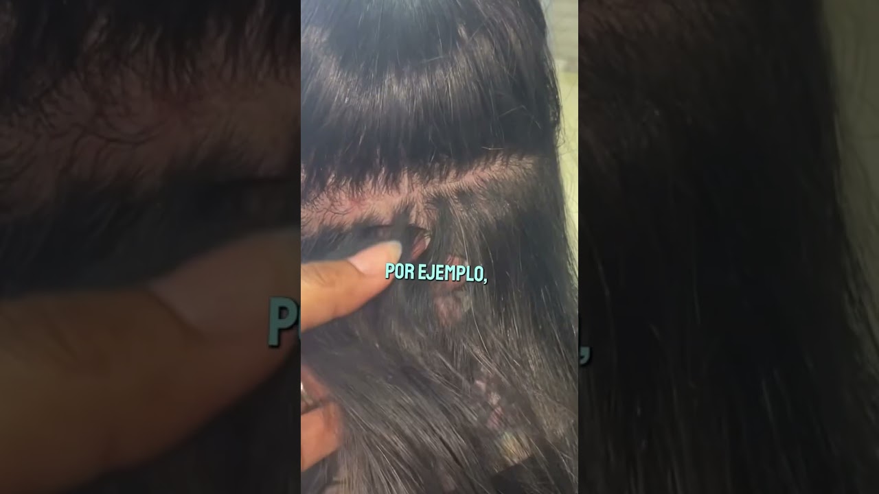 tipos de granos en el cuero cabelludo