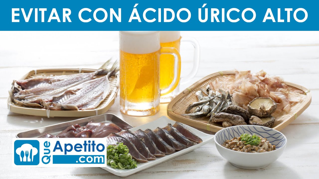 alimentos malos para el ácido úrico