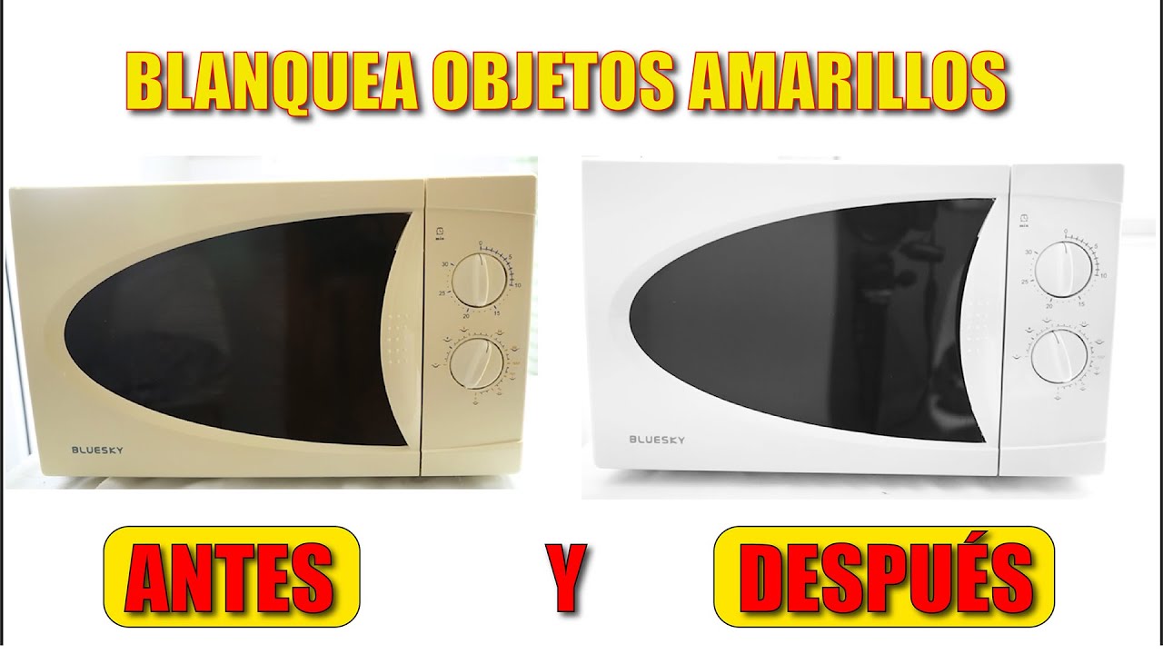 blanquear plástico con bicarbonato y vinagre