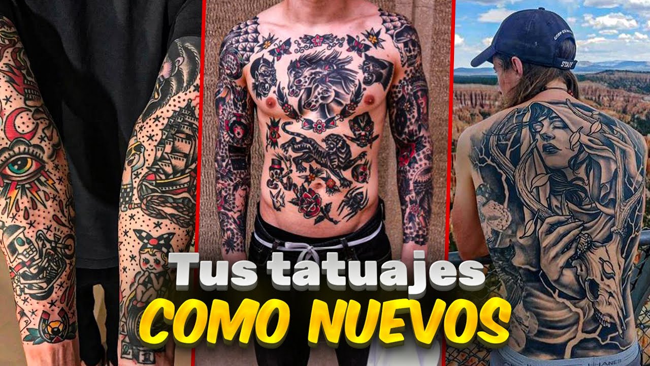 como cuidar un tatuaje a largo plazo