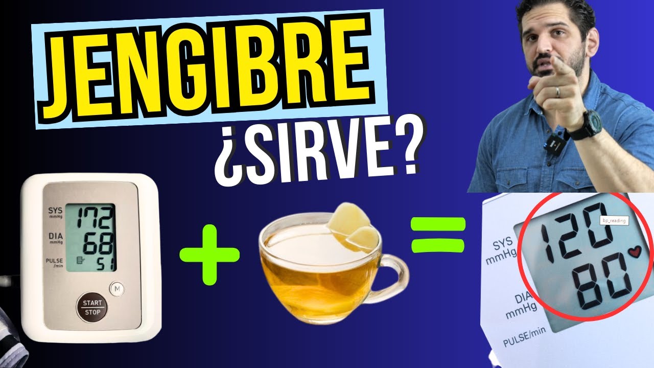 como preparar el jengibre para bajar la presión alta