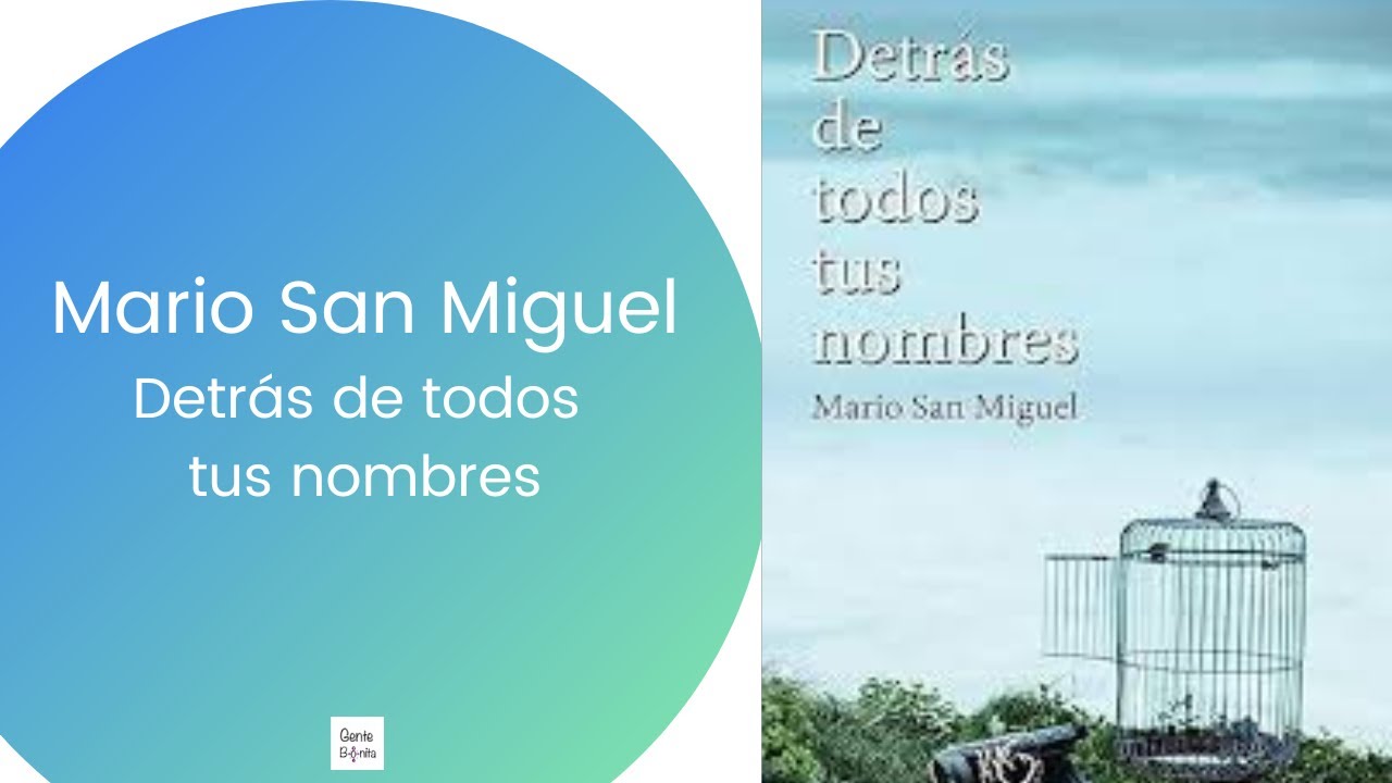 detras de todos tus nombres mario san miguel