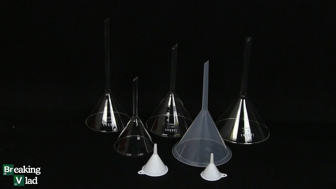 embudo de laboratorio para que sirve