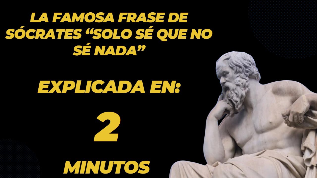 frases solo se que no se nada