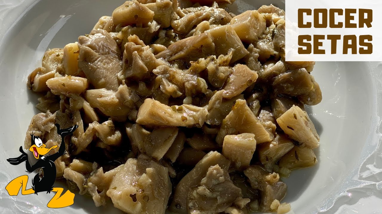 hay que hervir las setas antes de cocinarlas