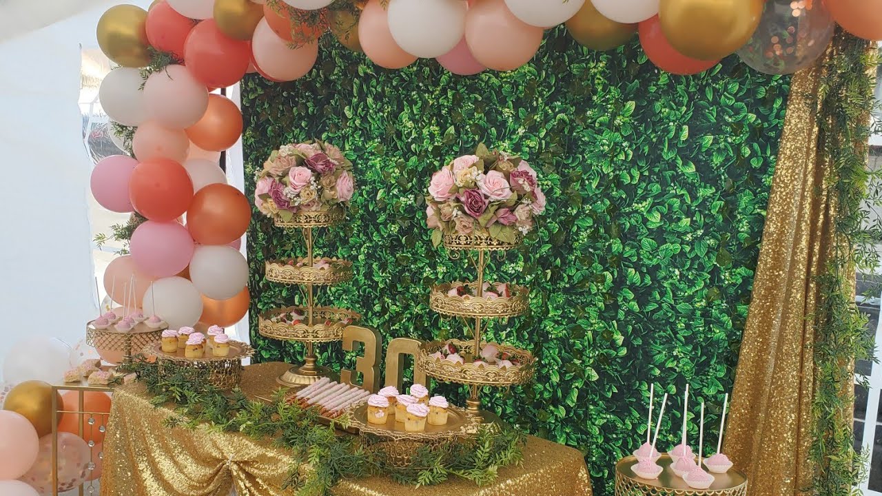 ideas para celebrar los 30 años de una mujer