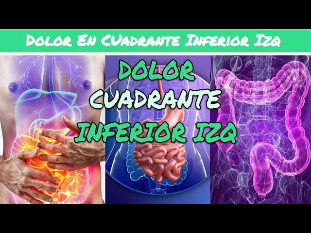 inflamacion en lado izquierdo del abdomen