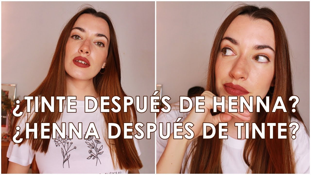 la henna se va con los lavados