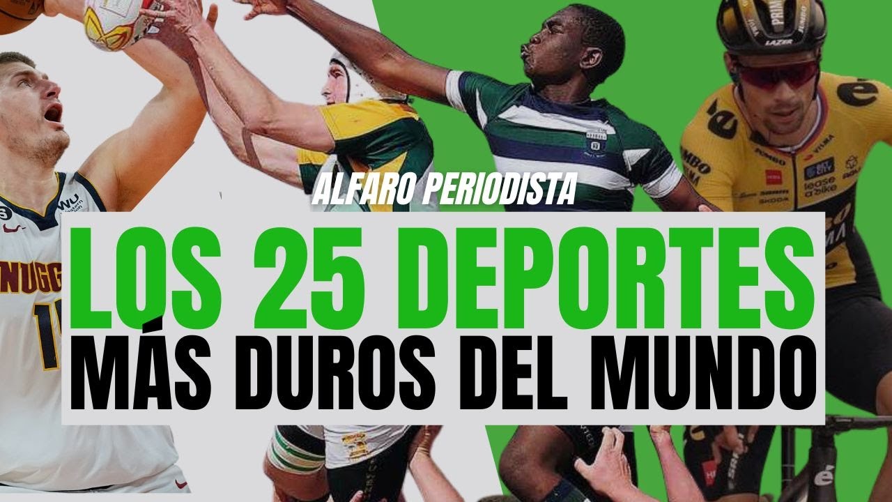 los 20 deportes más difíciles del mundo