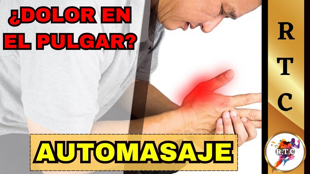 me duele el dedo gordo de la mano