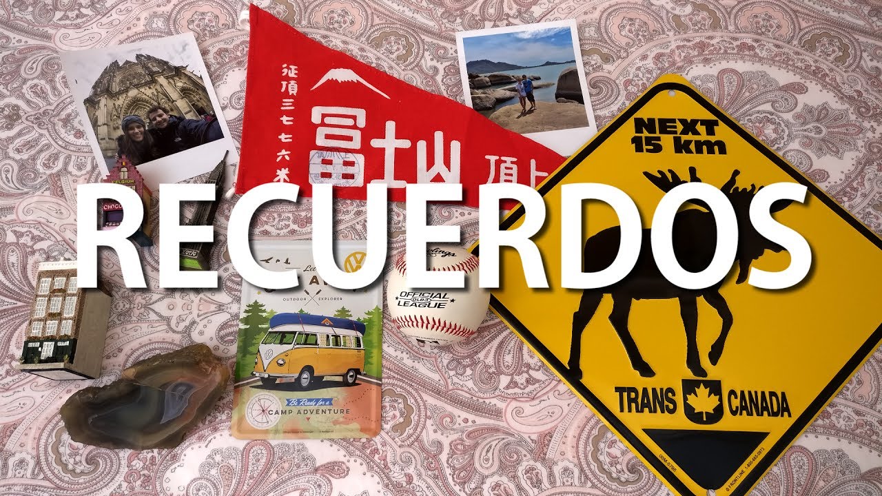 objeto de recuerdo que se trae de un viaje