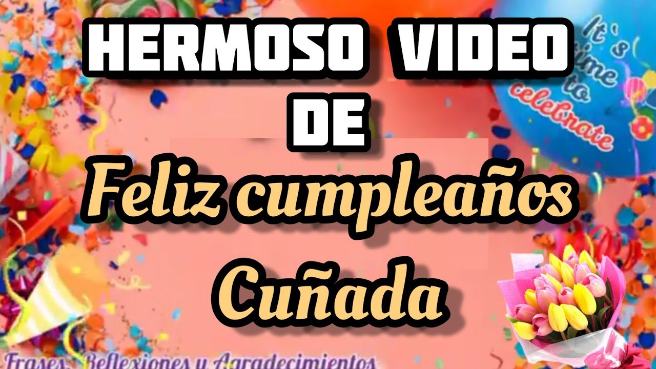 palabras bonitas para felicitar a una cuñada