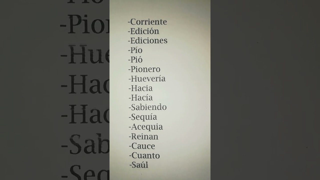 palabras de 7 letras que terminan en o