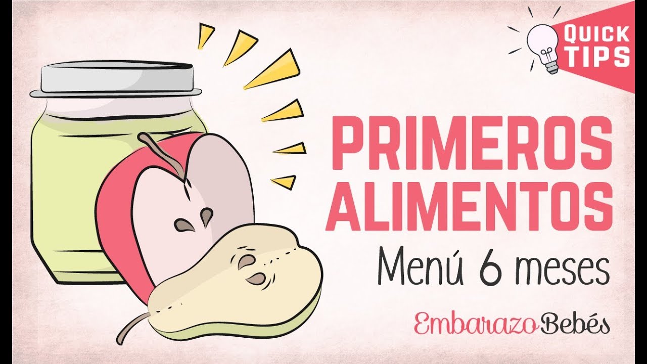 papillas para bebe de 6 meses