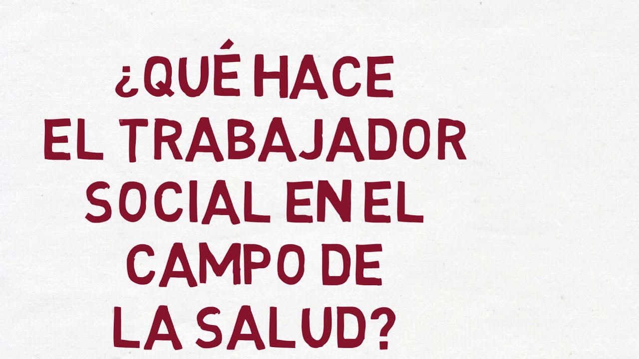 que es trabajo social en salud