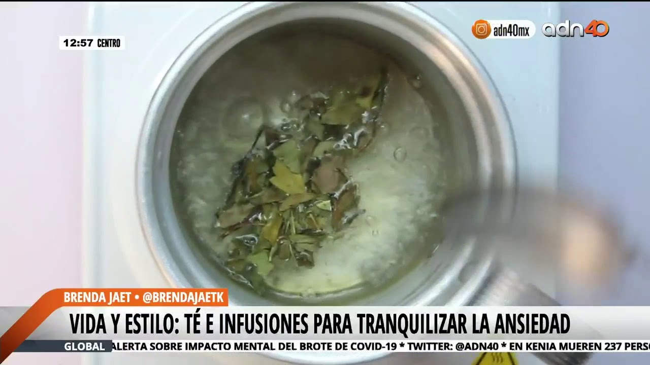 que infusion es buena para la ansiedad