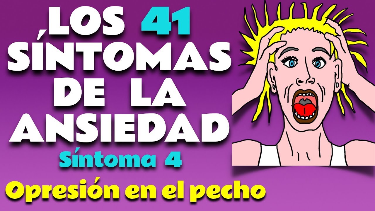 síntomas de ansiedad en el pecho