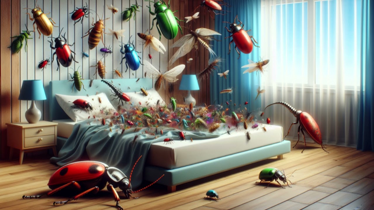 soñar con bichos en la cama