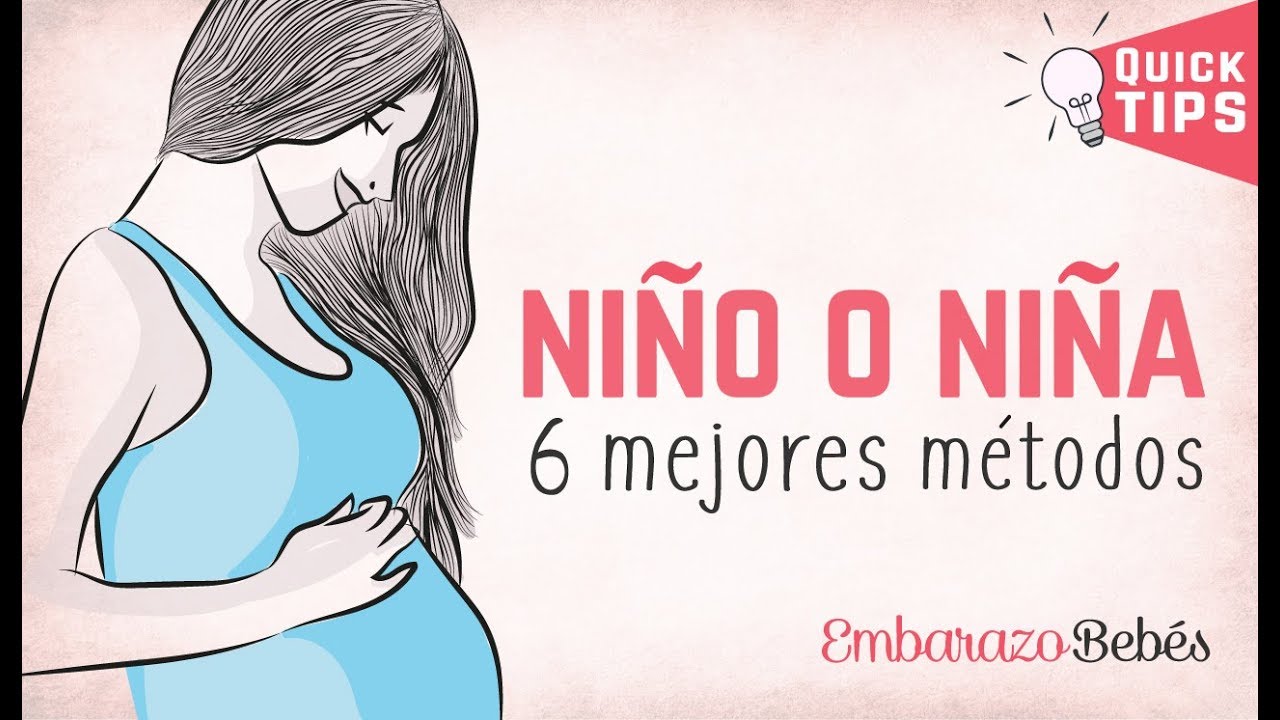 como decir si es niño o niña de forma original