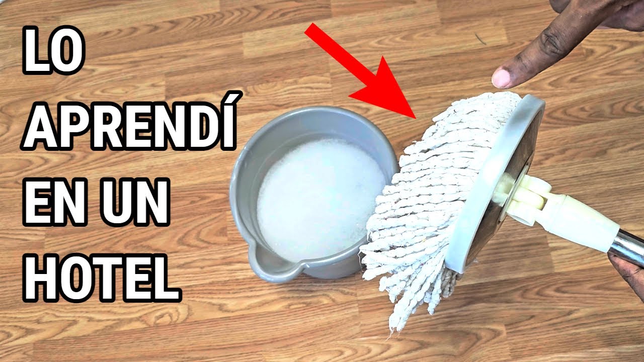 como limpiar la fregona después de usarla