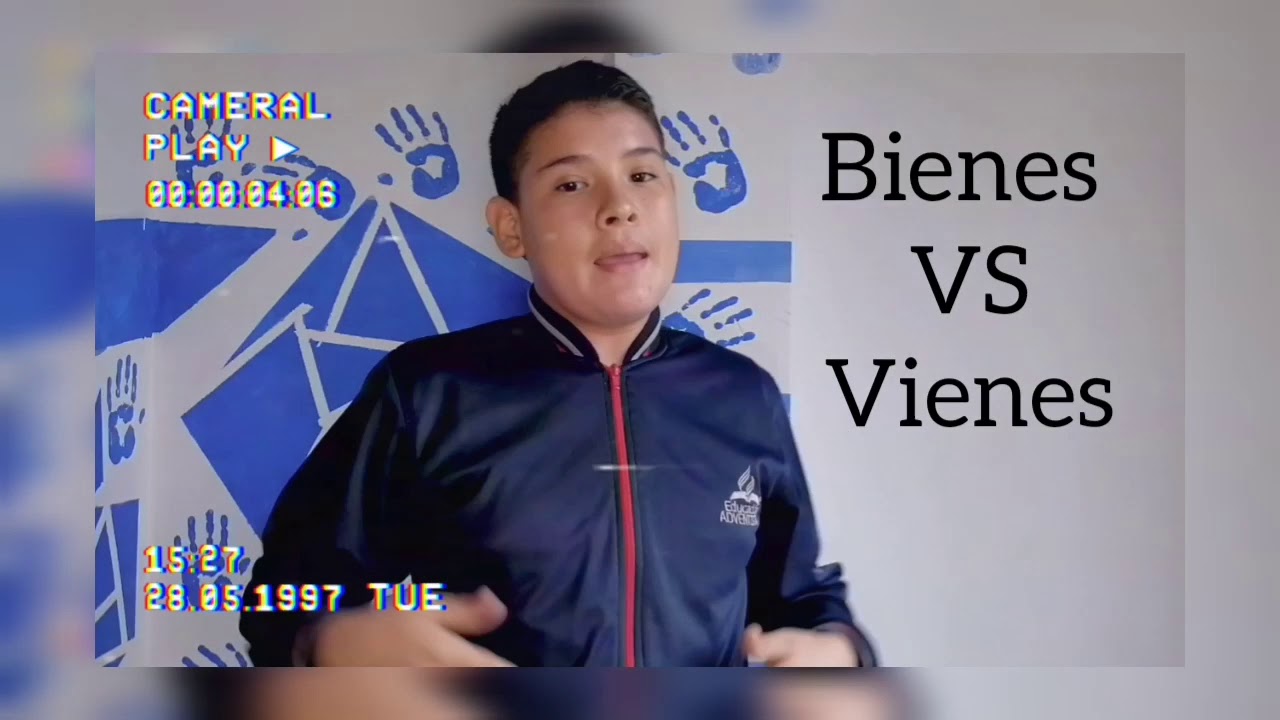 como se escribe vienes o bienes