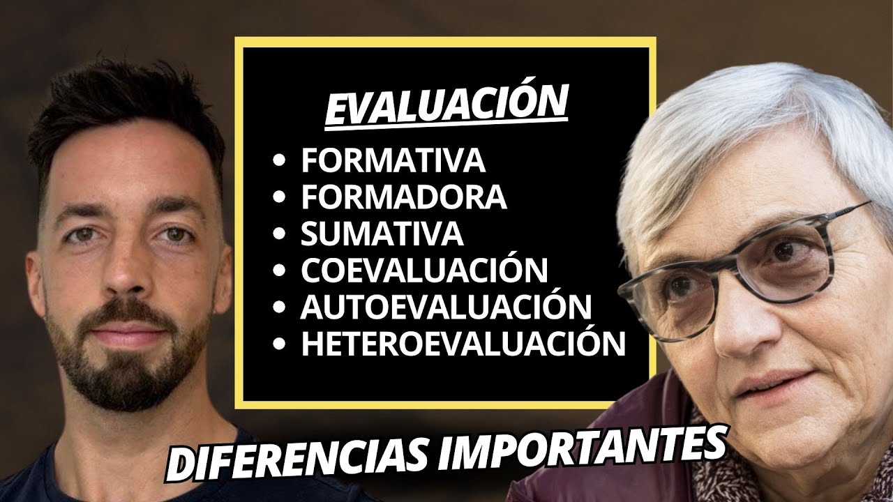 diferencia entre evaluación formativa y formadora