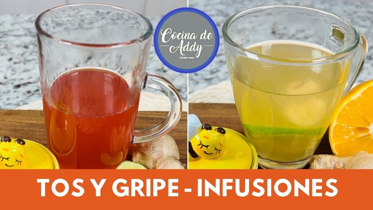 infusiones para la gripe y tos