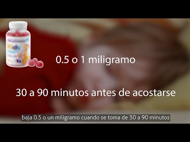 medicamento para dormir niños 12 años