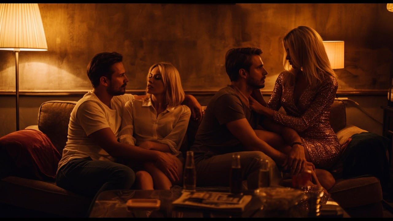 pareja haciendo el amor en la cama