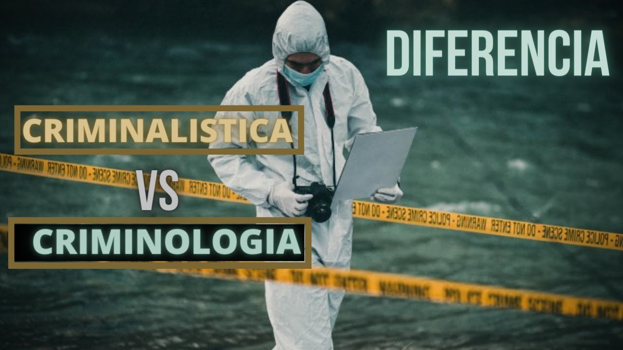 que diferencia hay entre criminologia y criminalistica