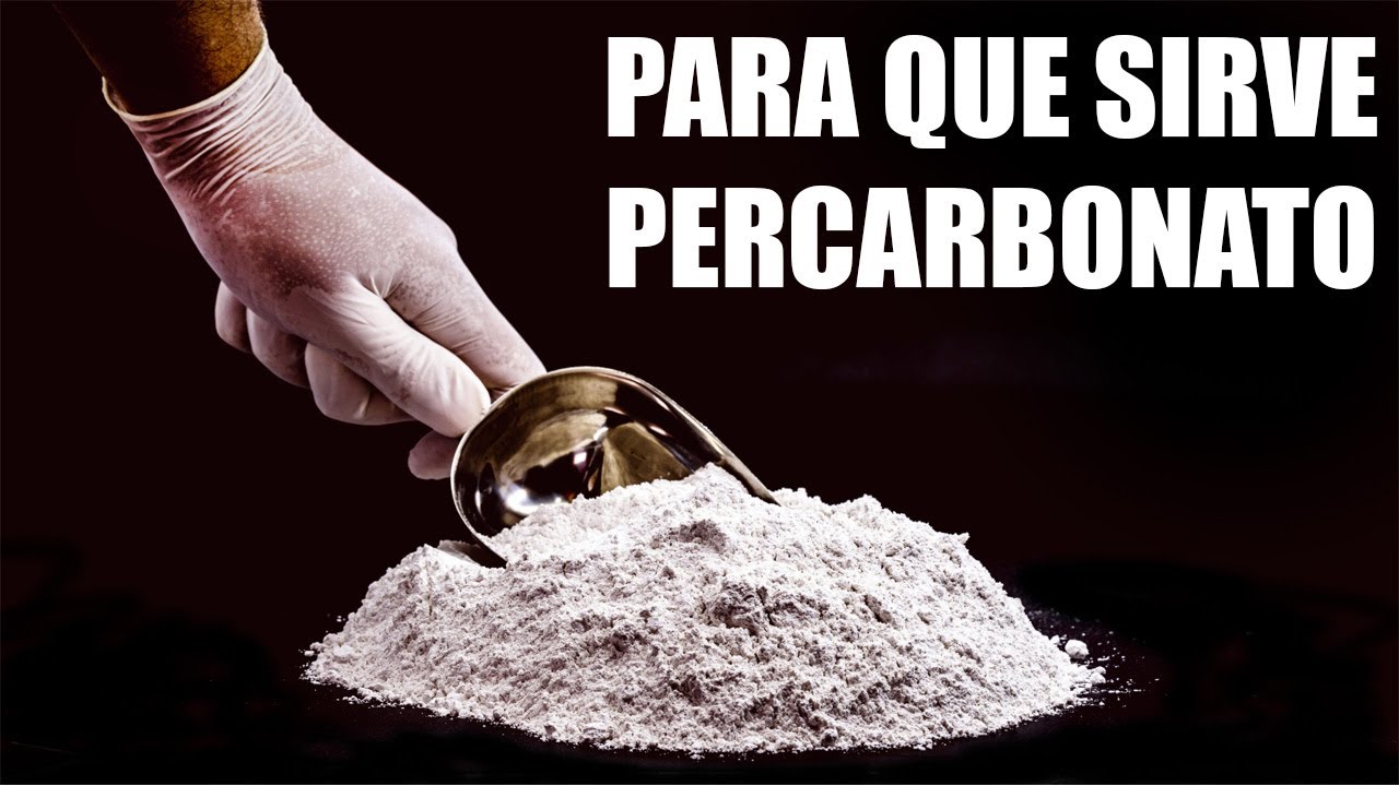 qué es el percarbonato de sodio