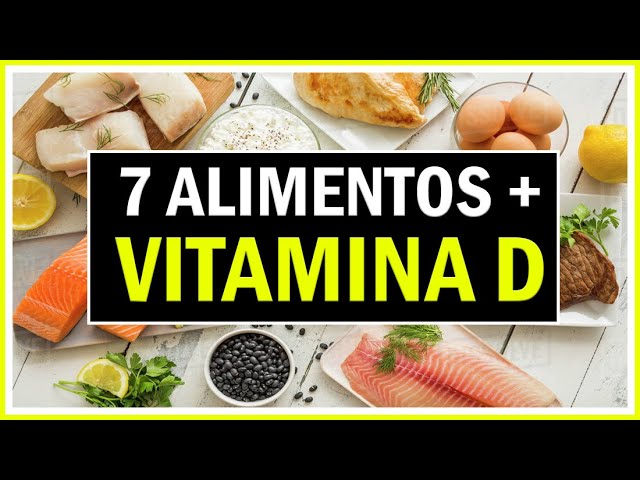 que fruta y verdura contiene vitamina d
