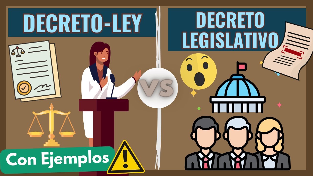 real decreto y real decreto ley